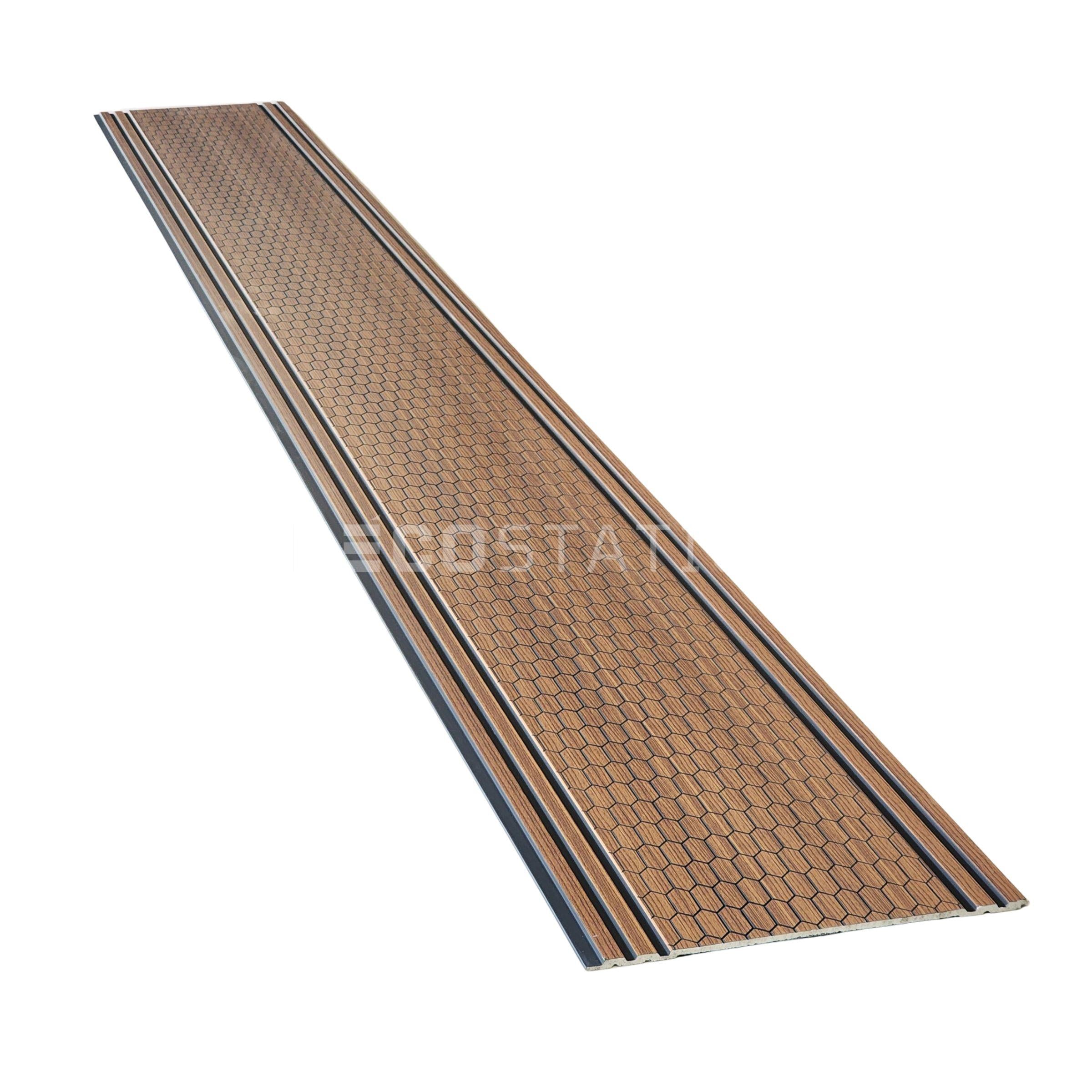 DecoArt Honeycomb Bronze PS Fluted Panel – 11.8″ × 110″