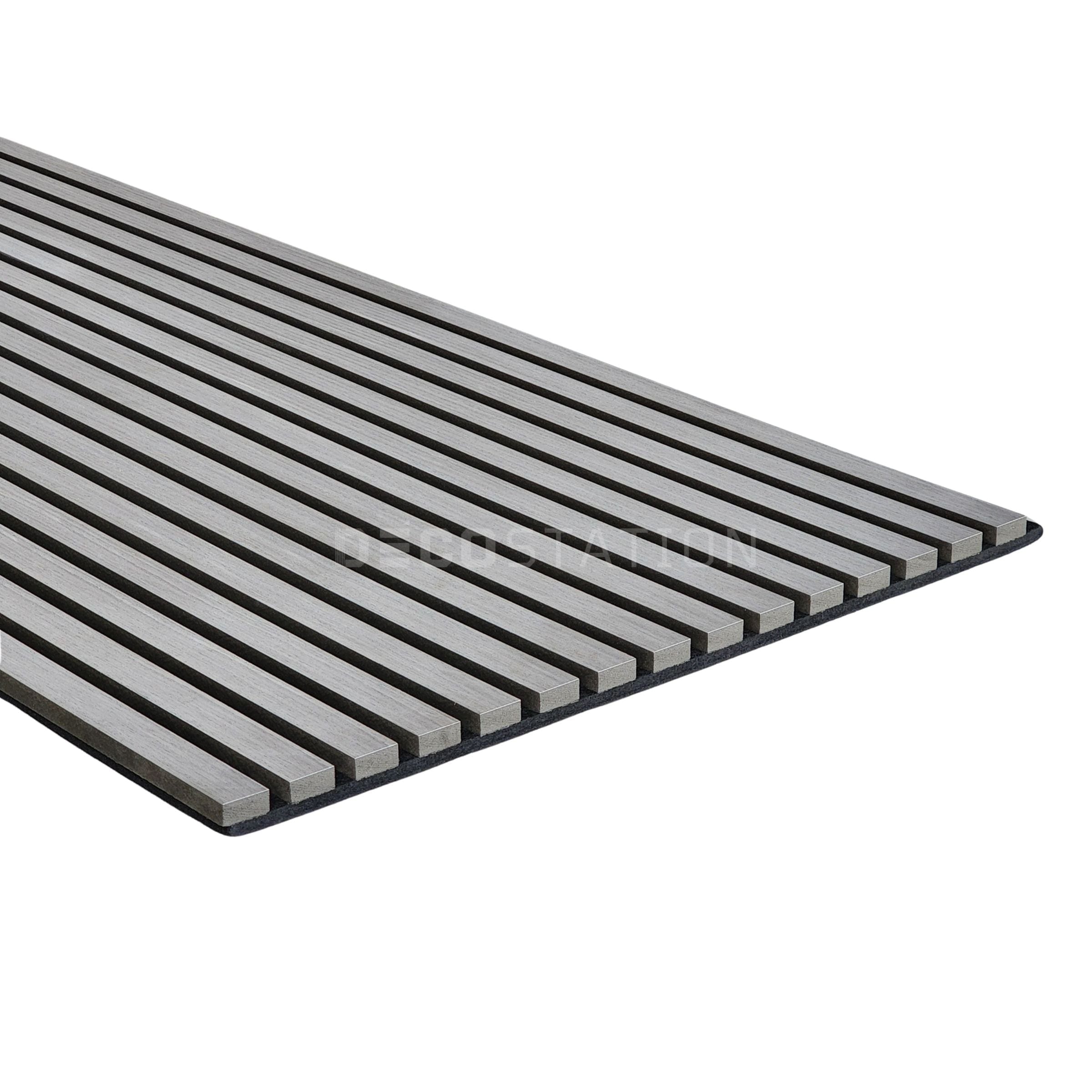 Glacier Grey EchoSlat™ GREY OAK Acoustic Wall Panel