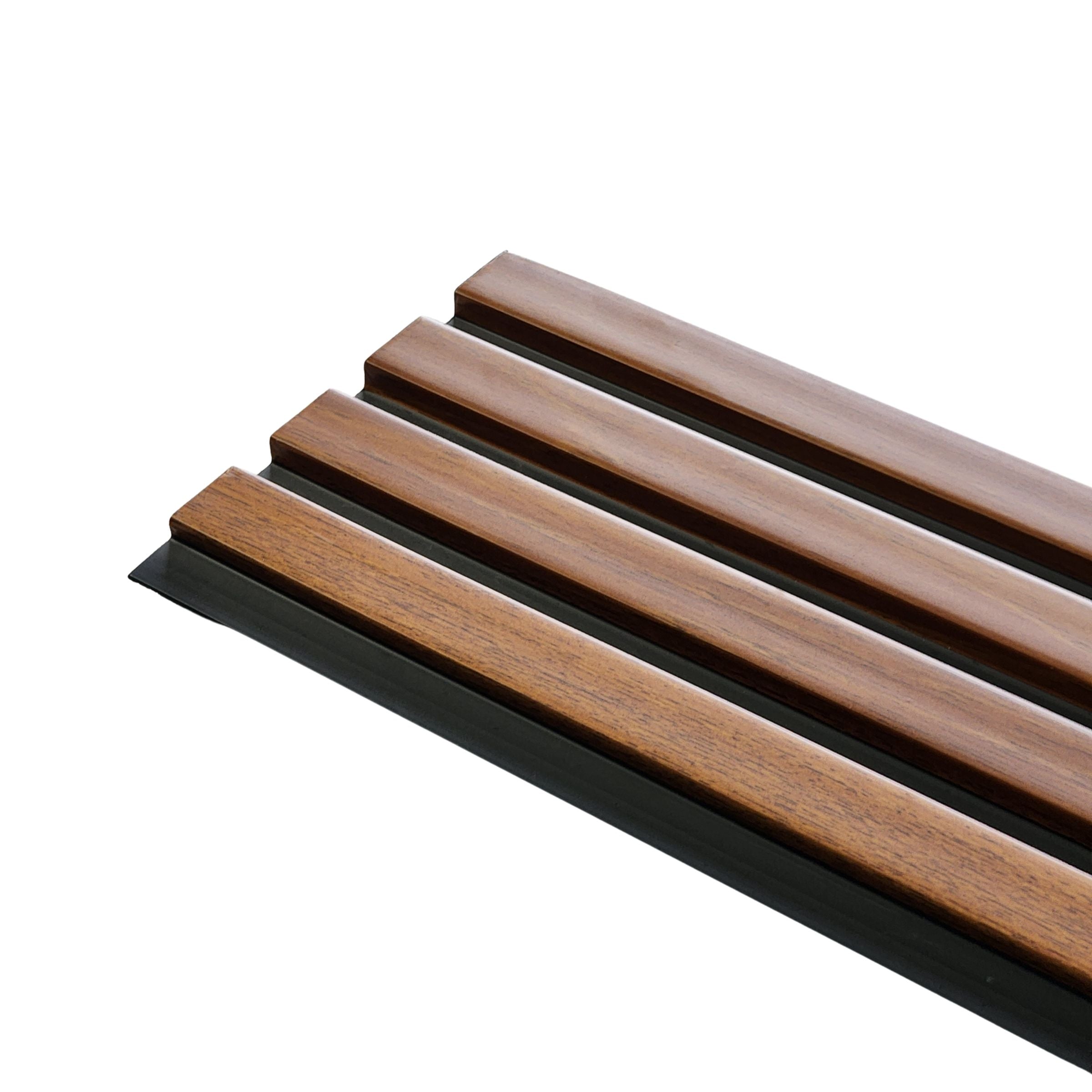 Walnut Woodgrain with Black Grooves