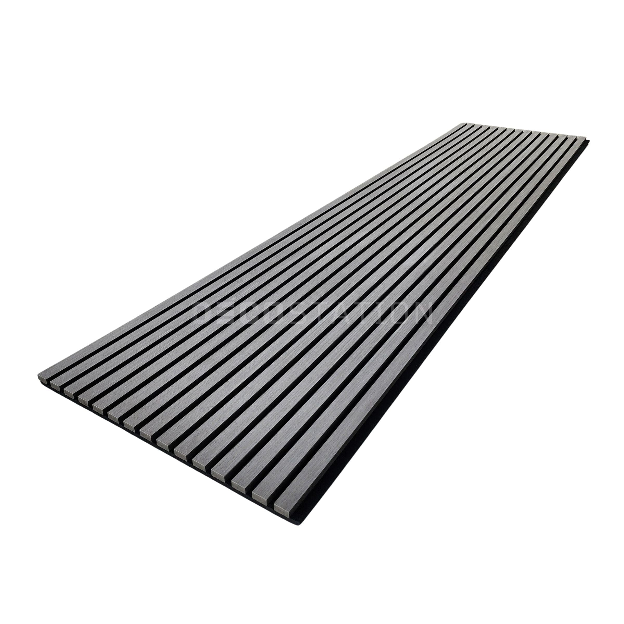 Glacier Grey EchoSlat™ GREY OAK Acoustic Wall Panel