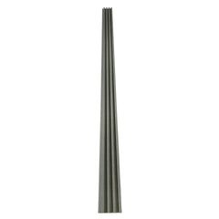 Textured Grey WPC Fluted Panel