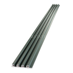 Matte Olive Green WPC Fluted Panel