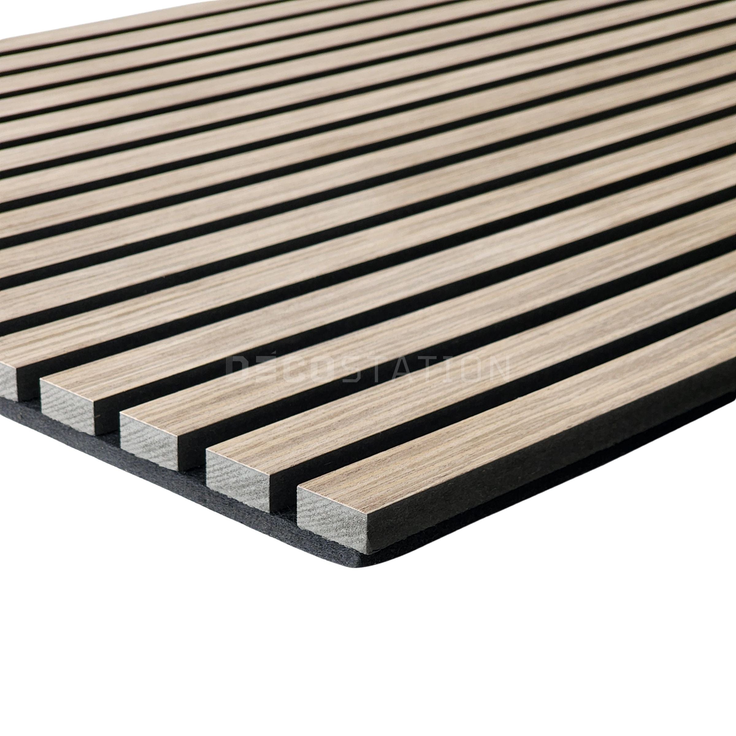 Zebrano Edge EchoSlat™ ZB-115S Acoustic Wall Panel