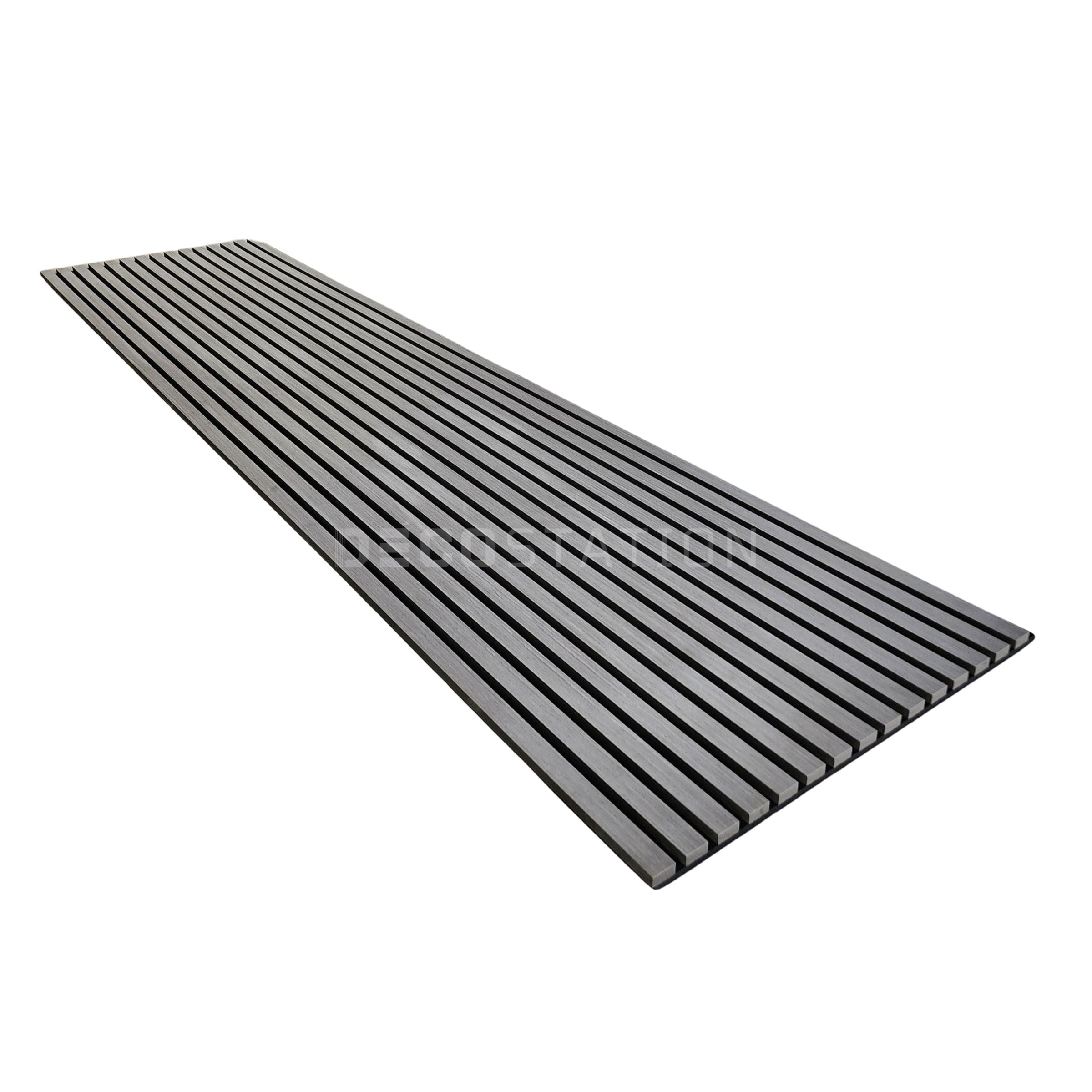 Glacier Grey EchoSlat™ GREY OAK Acoustic Wall Panel