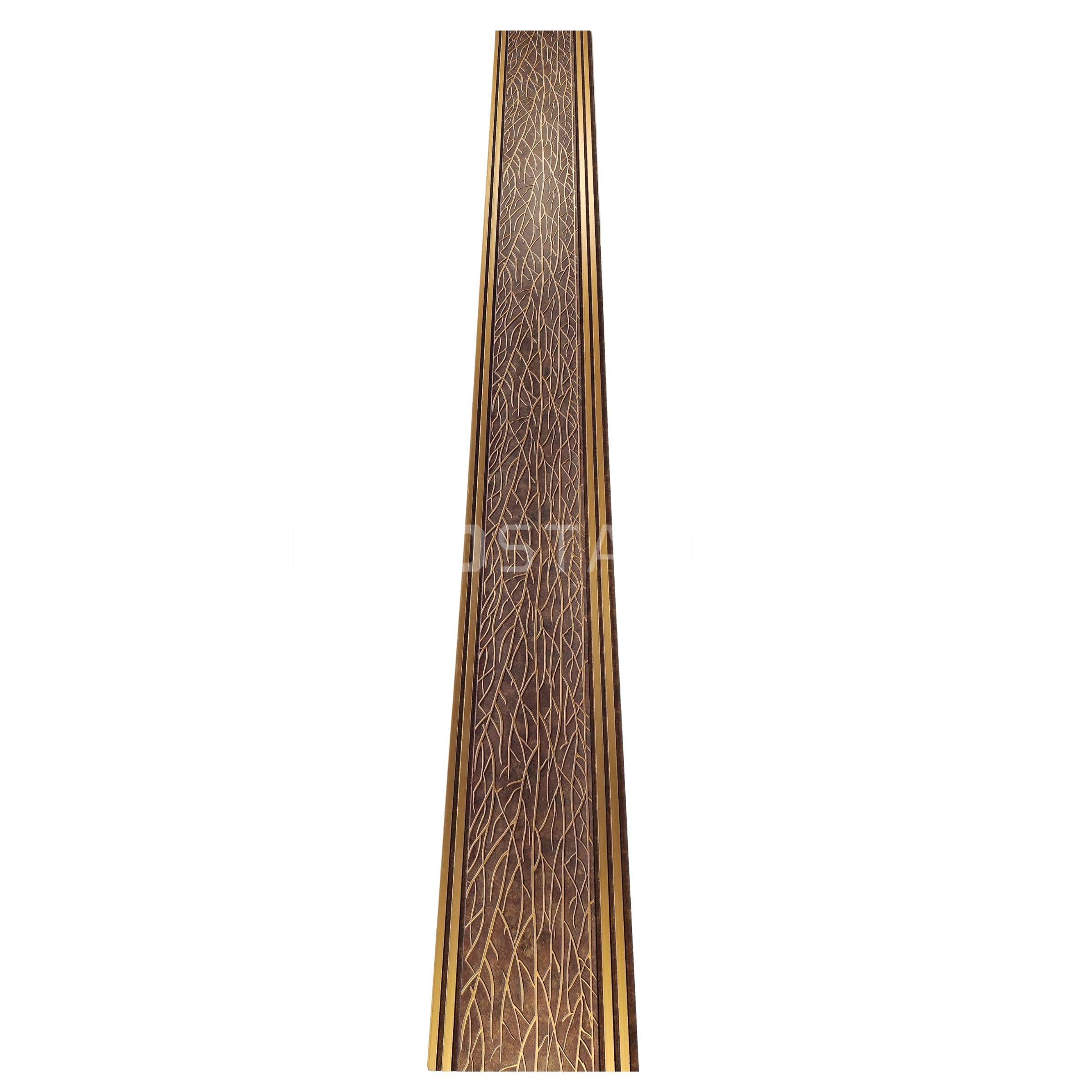 DecoArt Bronze Oak PS Fluted Panel – 11.8″ × 110″